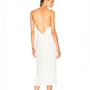 Dion Lee Whitewash Fine Line Dress